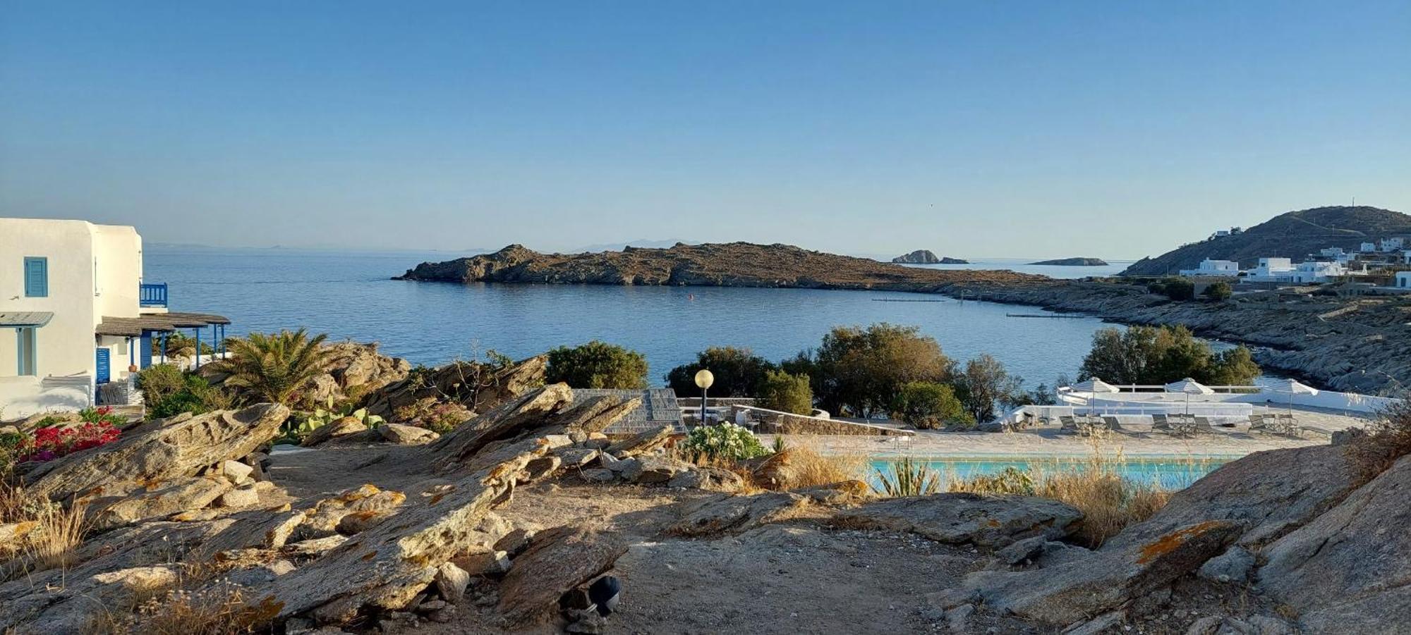 Mykonian House With Shared Pool Villa Ornos  Dış mekan fotoğraf